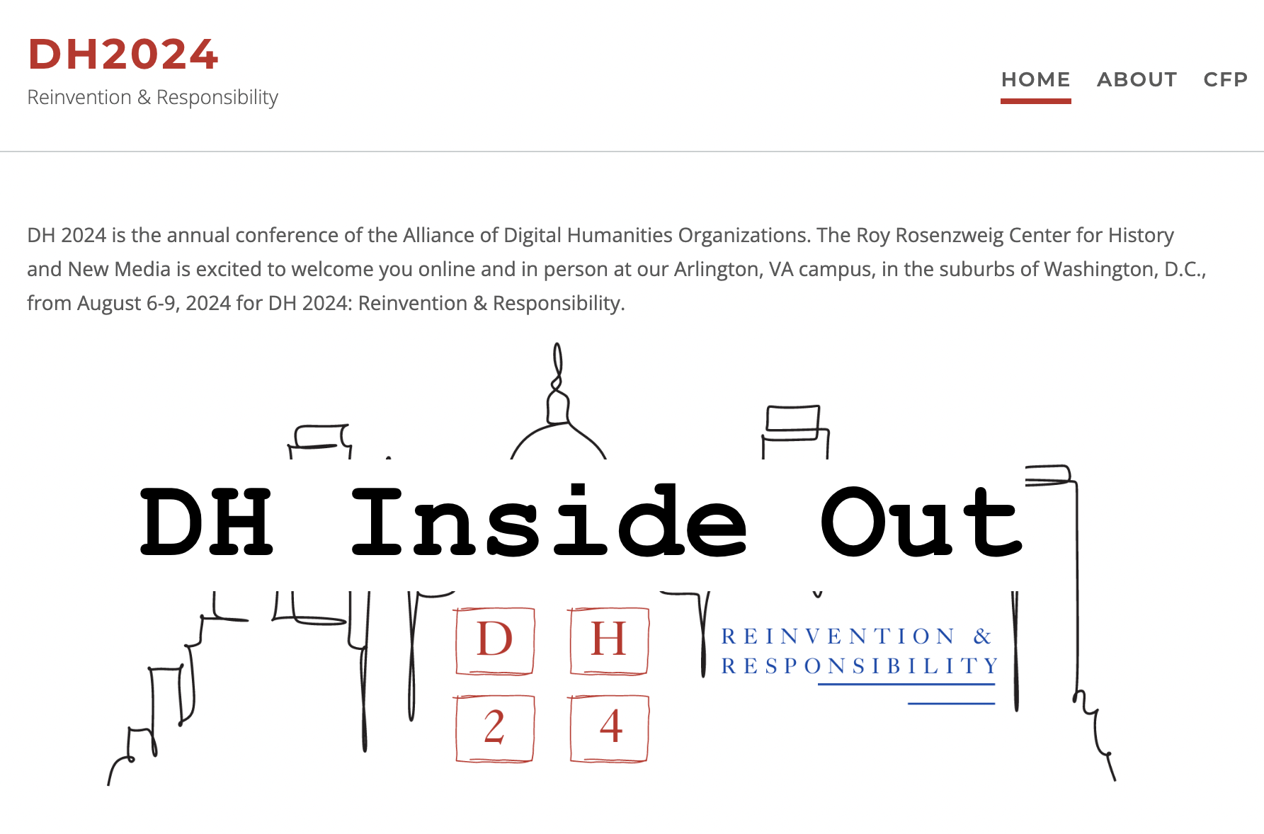 Final deadline extension for DH2024 Mini-conference “DH Inside Out”