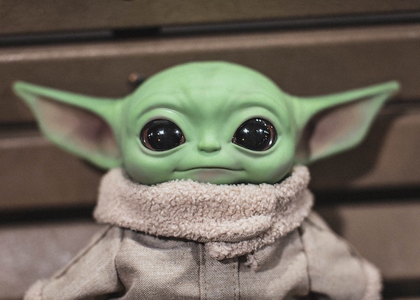 picture of Grogu (aka baby Yoda) from the Mandalorian